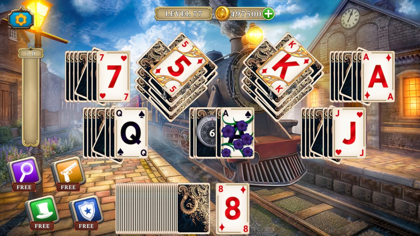 Detective Secrets Solitaire screenshot