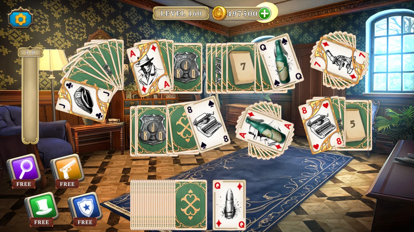 Detective Secrets Solitaire screenshot